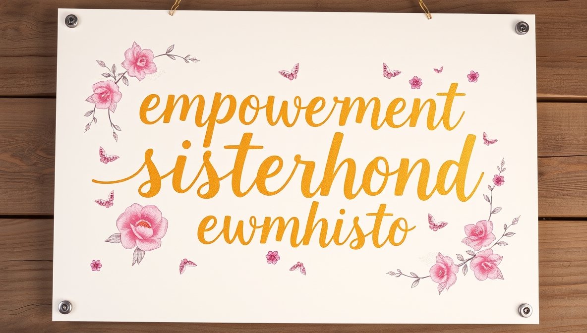 Empowerment Sisterhood EWMHisto: Building Strong Bonds and Women’s ...