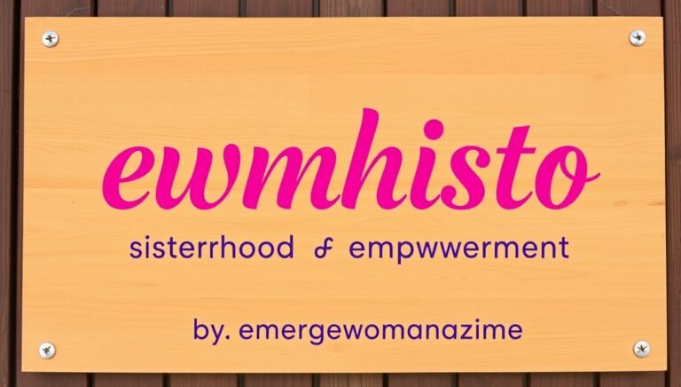ewmhisto sisterhood empowerment by emergewomanmagazine